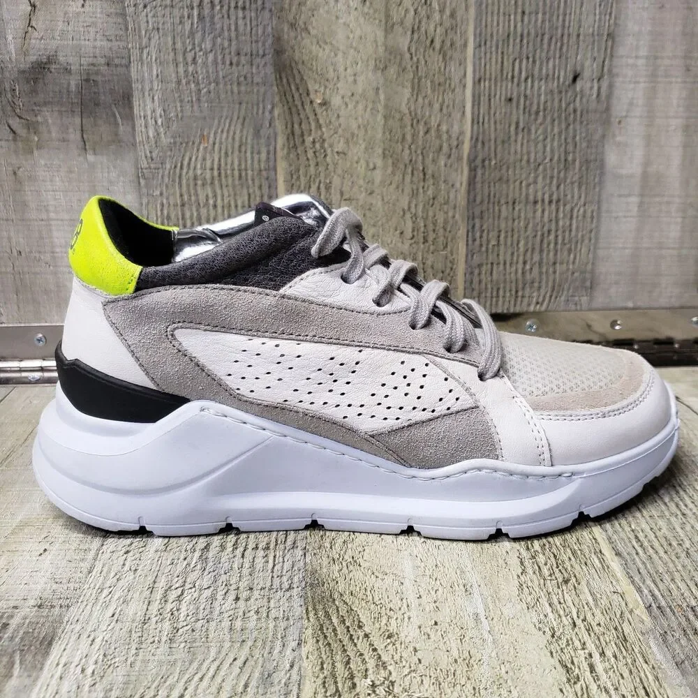 P448 Leia Women's Size EU 37 US 6.5-7 Chunky Platform Leather Sneakers Trainers